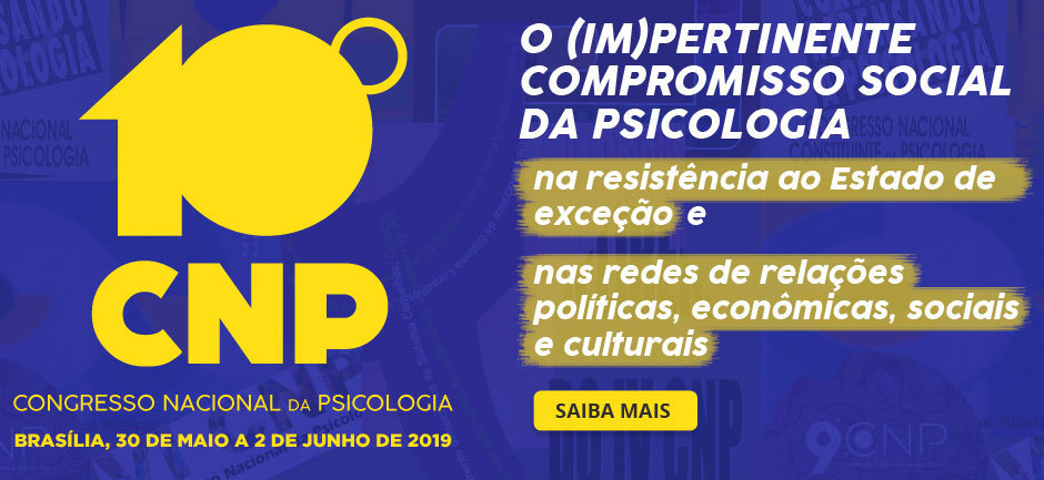 10º Congresso Nacional da Psicologia
