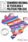 2019 - IX Seminário Nacional Psicologia e Políticas Públicas GERAL