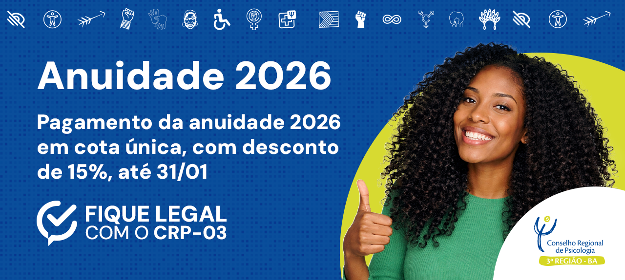 CRP-03 - CRP-03 divulga valores e formas de pagamento da anuidade 2026 ...